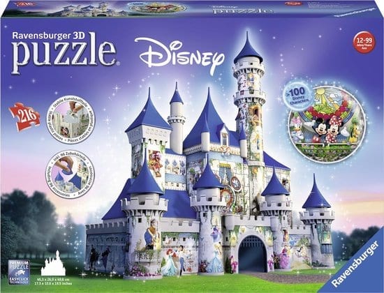 Disney - 3D Puzzel - Castle (216 pcs) - The Vault