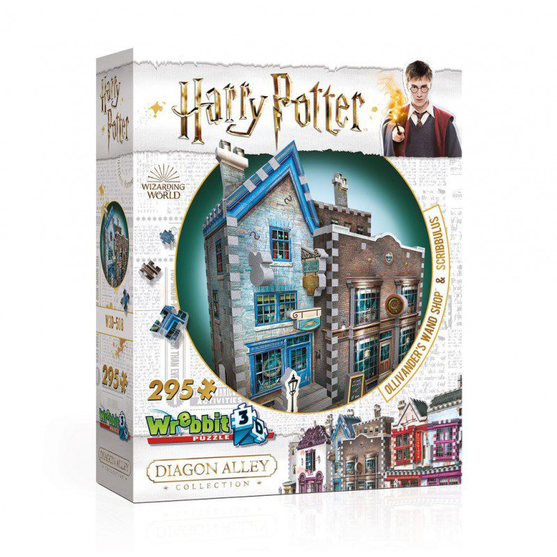 Harry Potter - Wrebbit 3D Puzzel - Ollivander's Wand Shop & Scribbulus  Writing Implements - The Vault
